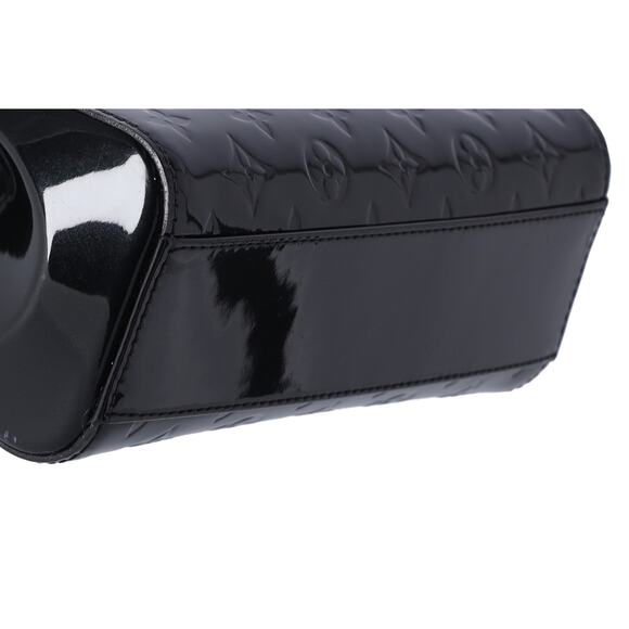 Louis Vuitton Brea PM Monogram Vernis Handbag M50600 Noir Patent Leather - Picture 10 of 10